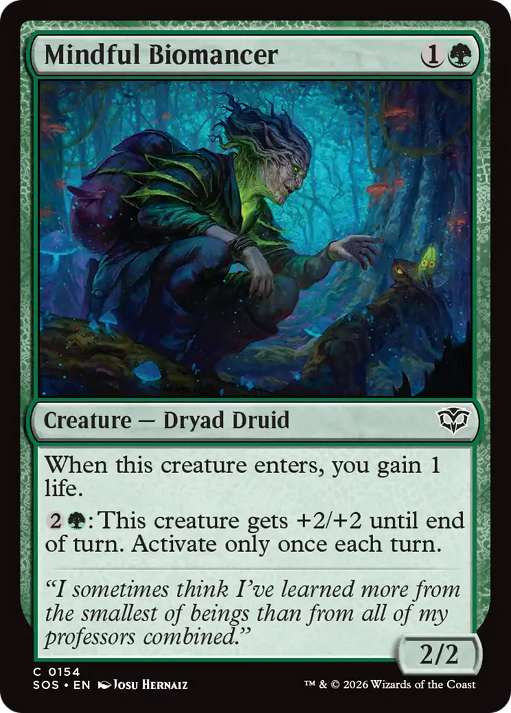 Mindful Biomancer [Secrets of Strixhaven] | Gear Gaming Bentonville