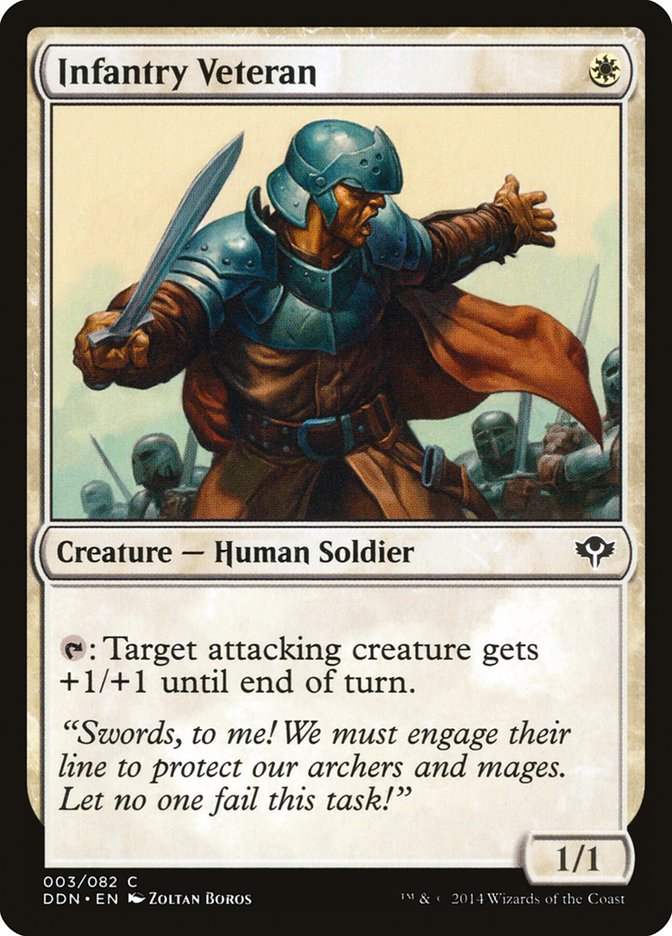 Infantry Veteran [Duel Decks: Speed vs. Cunning] | Gear Gaming Bentonville