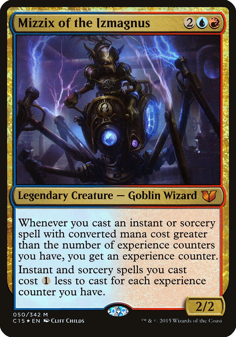 Mizzix of the Izmagnus (Oversized) [Commander 2015 Oversized] | Gear Gaming Bentonville