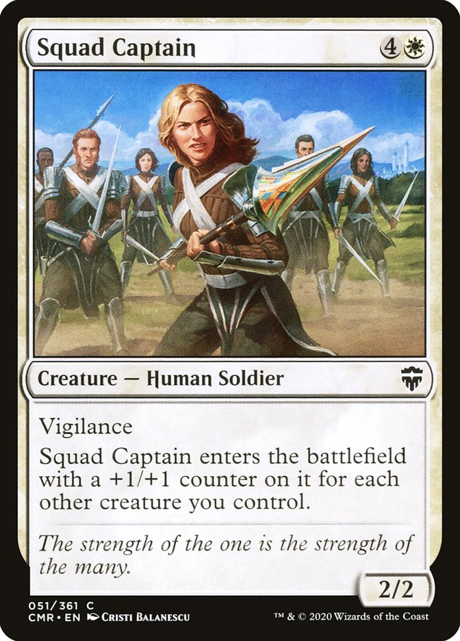 Squad Captain [Commander Legends] | Gear Gaming Bentonville