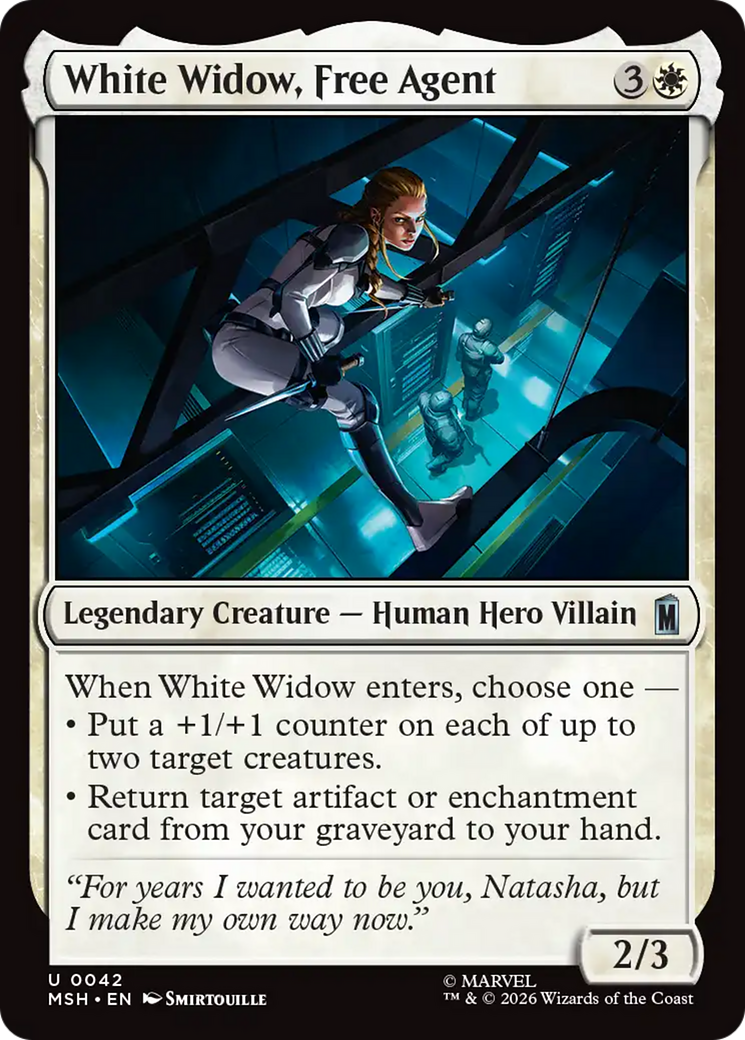 White Widow, Free Agent [Marvel Super Heroes] | Gear Gaming Bentonville