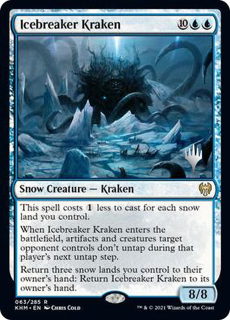 Icebreaker Kraken (Promo Pack) [Kaldheim Promos] | Gear Gaming Bentonville
