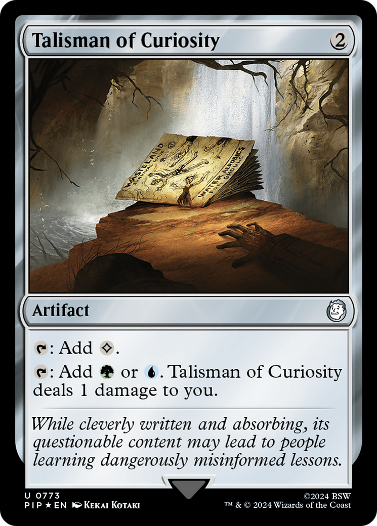 Talisman of Curiosity (Surge Foil) [Fallout] | Gear Gaming Bentonville