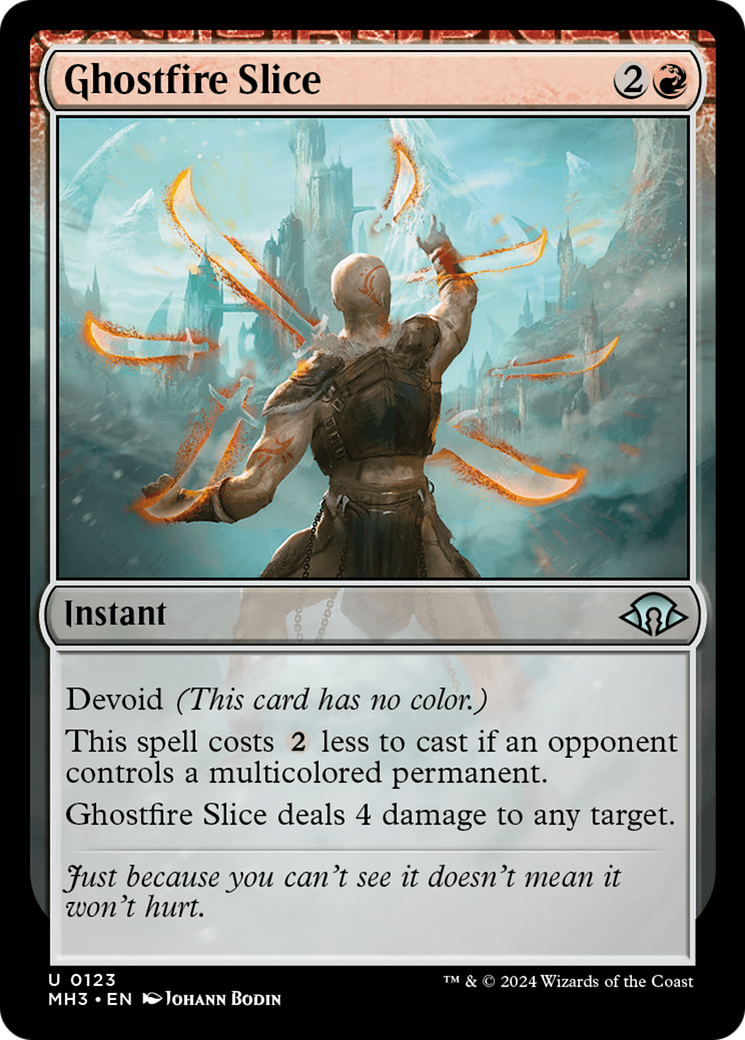 Ghostfire Slice [Modern Horizons 3] | Gear Gaming Bentonville