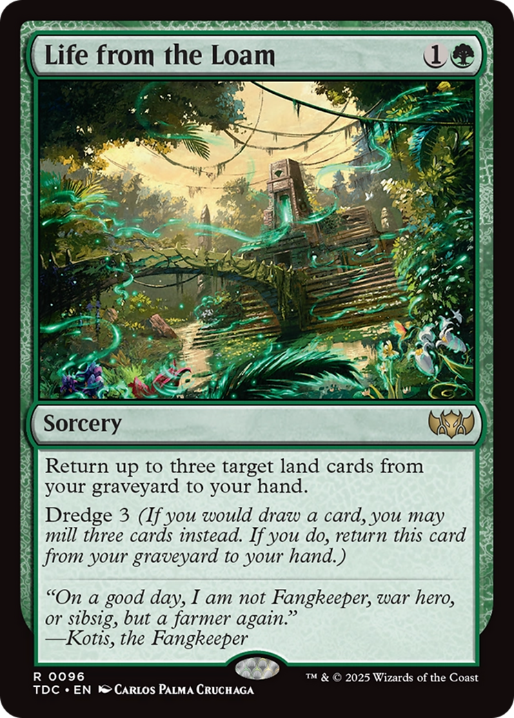Life from the Loam [Tarkir: Dragonstorm Commander] | Gear Gaming Bentonville