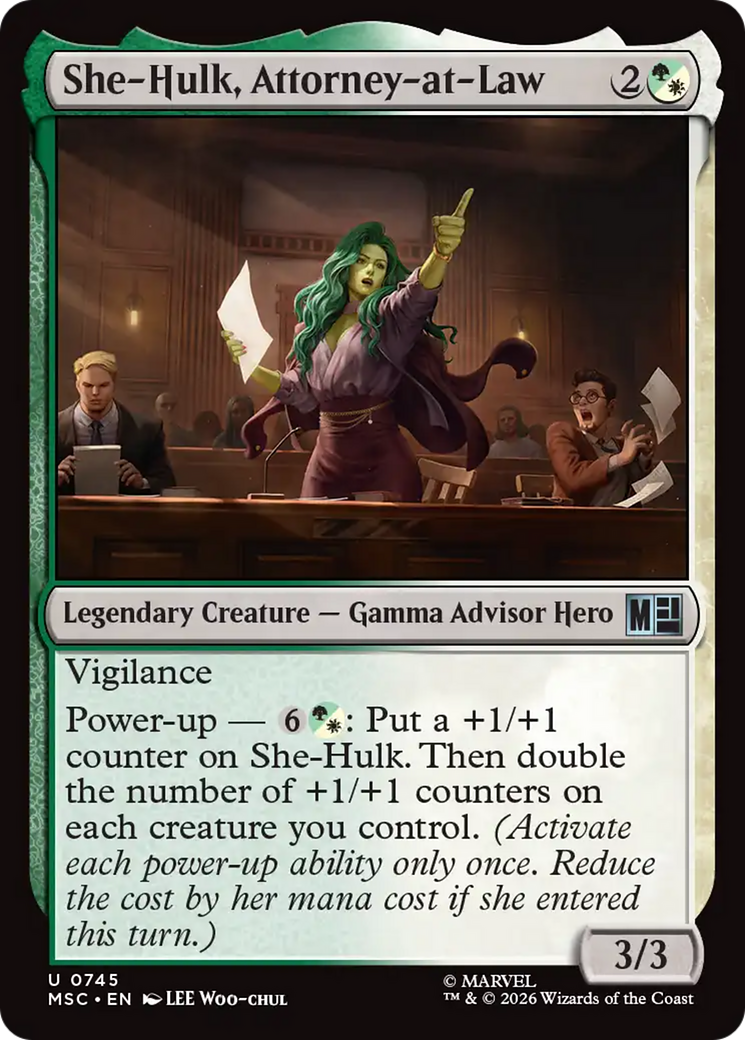 She-Hulk, Attorney-at-Law [Marvel Super Heroes Commander] | Gear Gaming Bentonville