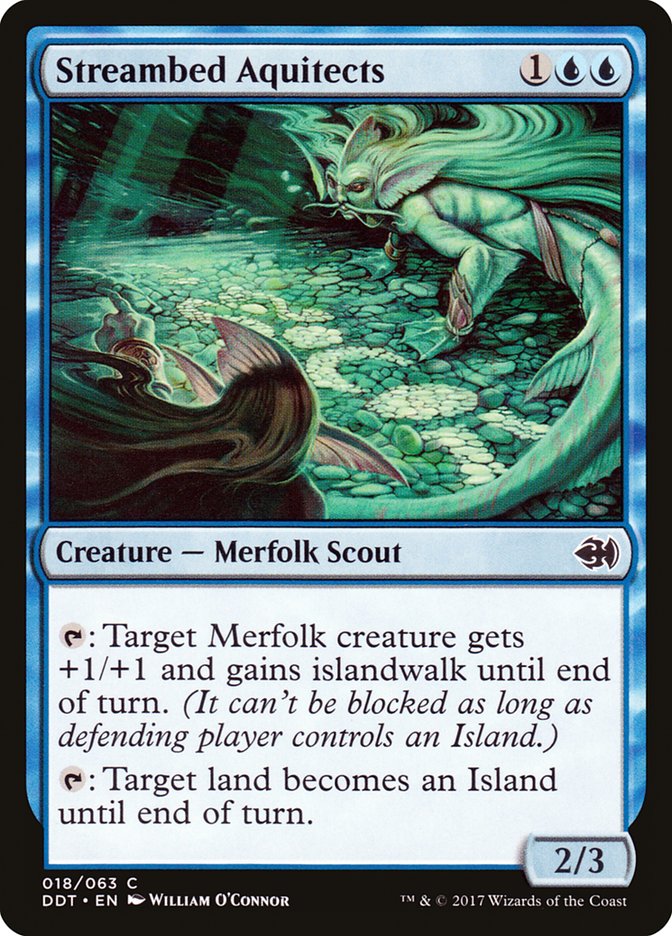 Streambed Aquitects [Duel Decks: Merfolk vs. Goblins] | Gear Gaming Bentonville