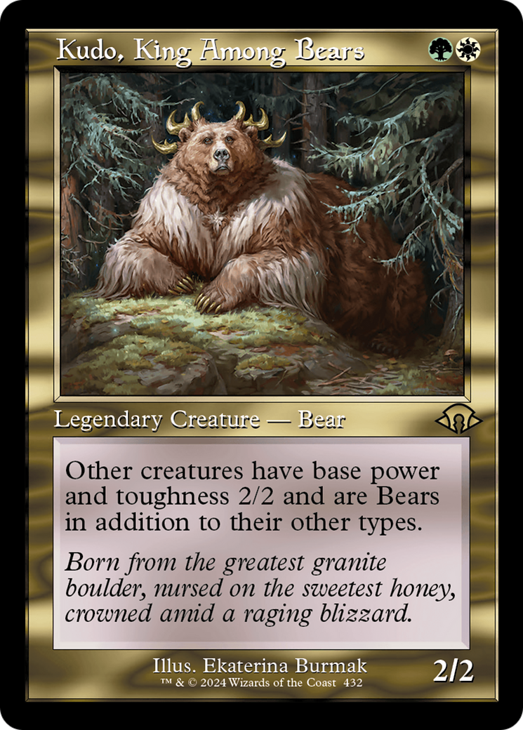 Kudo, King Among Bears (Retro) [Modern Horizons 3] | Gear Gaming Bentonville