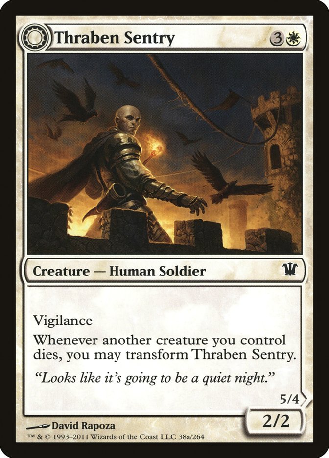 Thraben Sentry // Thraben Militia [Innistrad] | Gear Gaming Bentonville