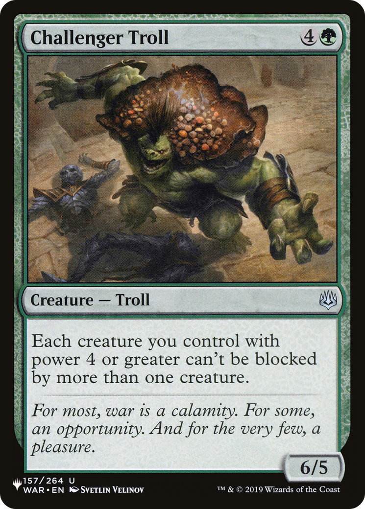 Challenger Troll [The List Reprints] | Gear Gaming Bentonville