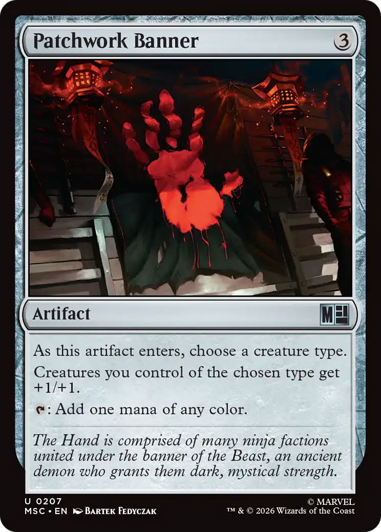 Patchwork Banner [Marvel Super Heroes Commander] | Gear Gaming Bentonville