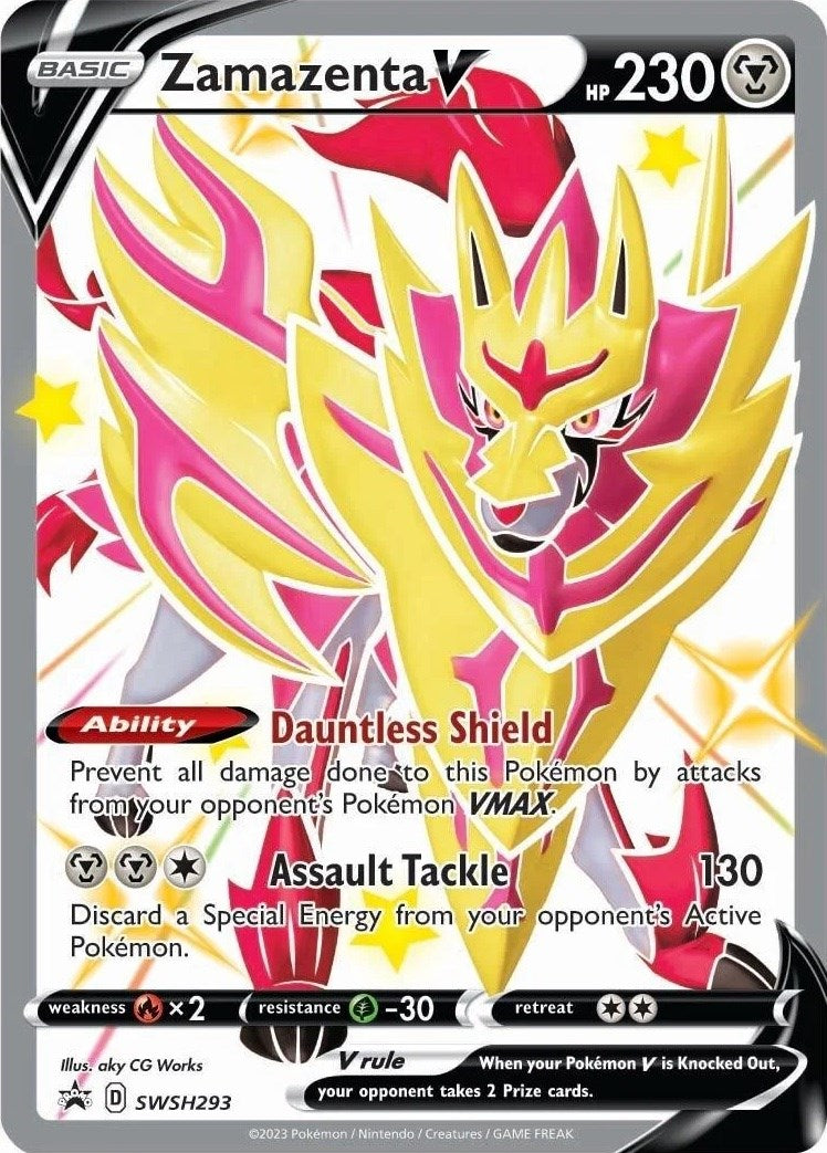 Zamazenta V (SWSH293) [Sword & Shield: Black Star Promos] | Gear Gaming Bentonville