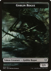 Faerie Rogue // Goblin Rogue Double-Sided Token [Zendikar Rising Commander Tokens] | Gear Gaming Bentonville