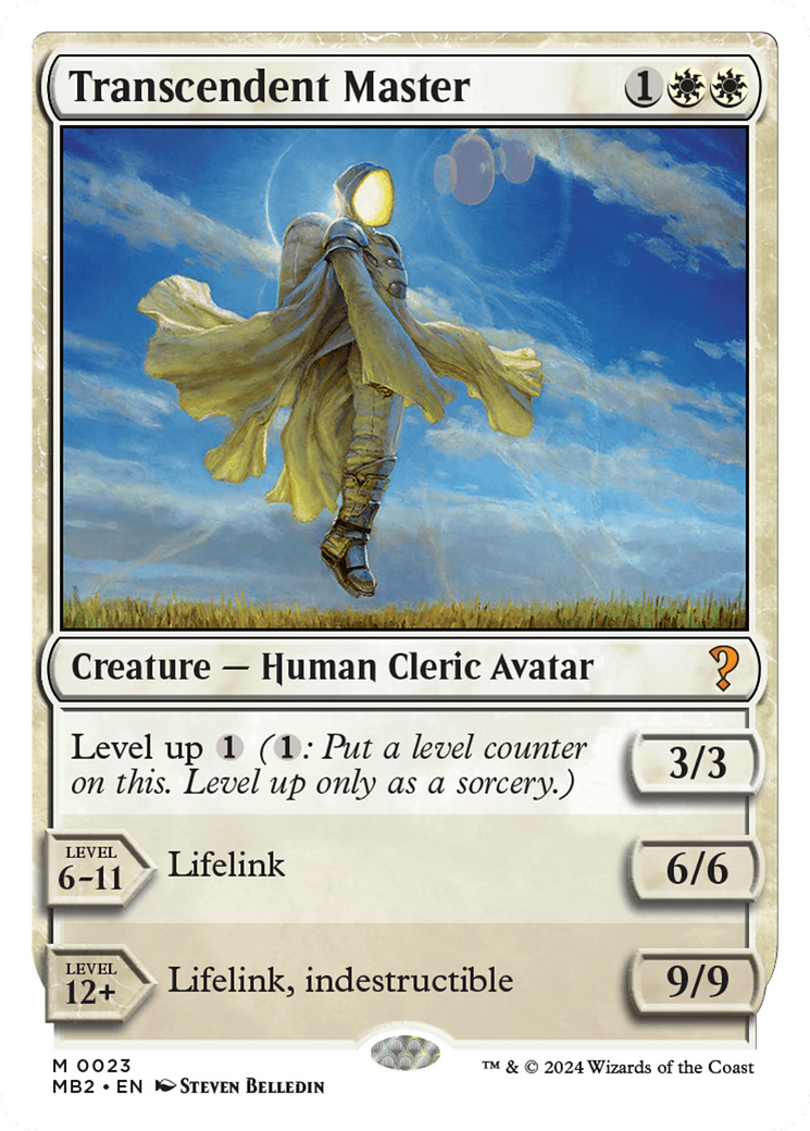 Transcendent Master (White Border) [Mystery Booster 2] | Gear Gaming Bentonville