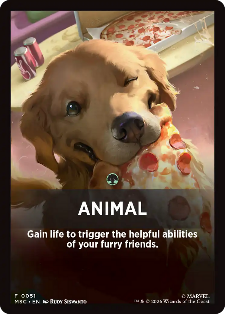 Animal Theme Card [Marvel Super Heroes Commander] | Gear Gaming Bentonville