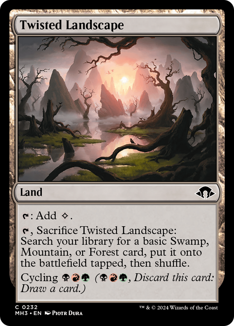 Twisted Landscape [Modern Horizons 3] | Gear Gaming Bentonville