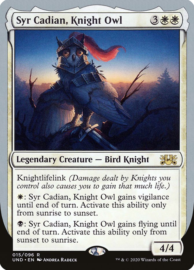 Syr Cadian, Knight Owl [Unsanctioned] | Gear Gaming Bentonville