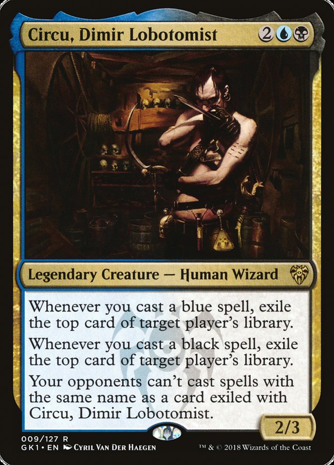 Circu, Dimir Lobotomist [Guilds of Ravnica Guild Kit] | Gear Gaming Bentonville