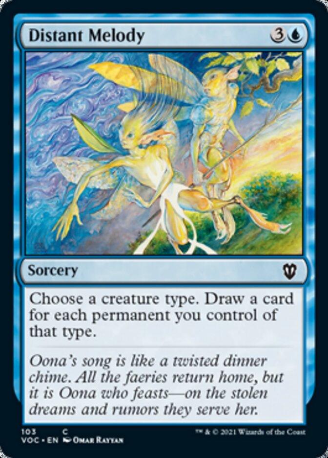 Distant Melody [Innistrad: Crimson Vow Commander] | Gear Gaming Bentonville