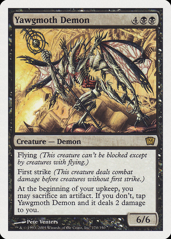 Yawgmoth Demon [Ninth Edition] | Gear Gaming Bentonville