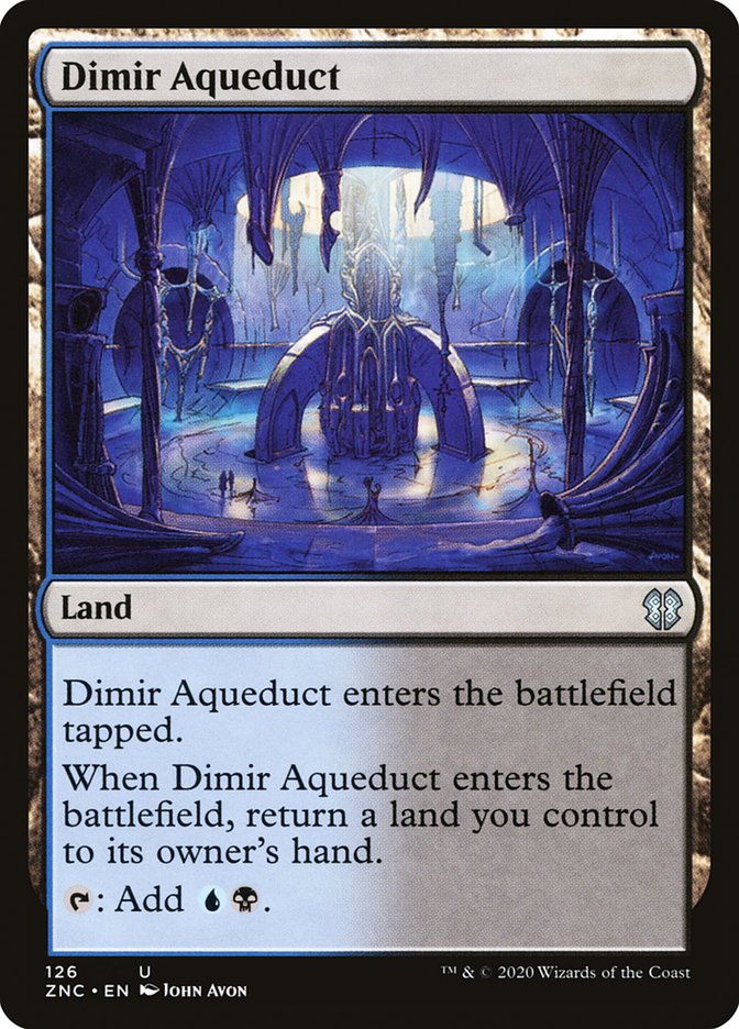 Dimir Aqueduct [Zendikar Rising Commander] | Gear Gaming Bentonville