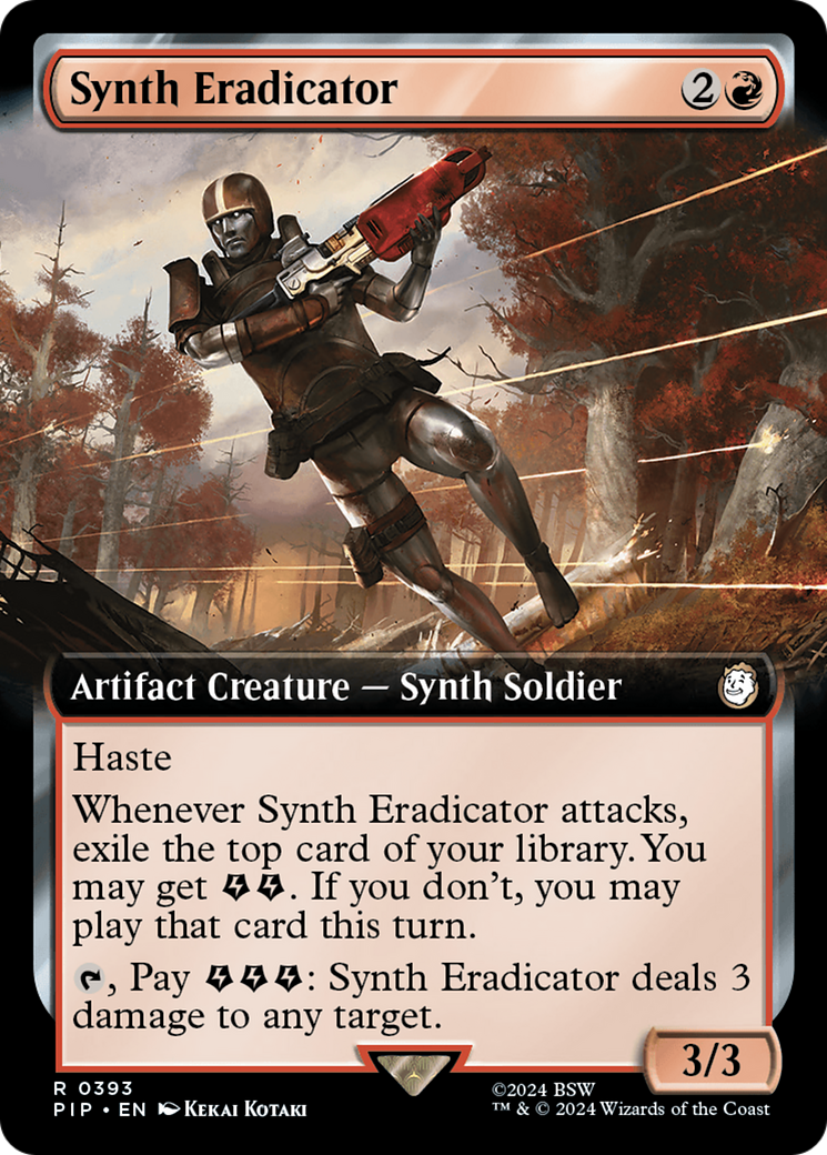 Synth Eradicator (Extended Art) [Fallout] | Gear Gaming Bentonville