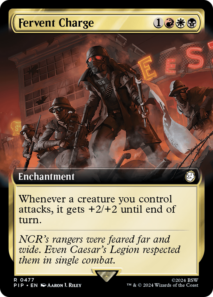 Fervent Charge (Extended Art) [Fallout] | Gear Gaming Bentonville