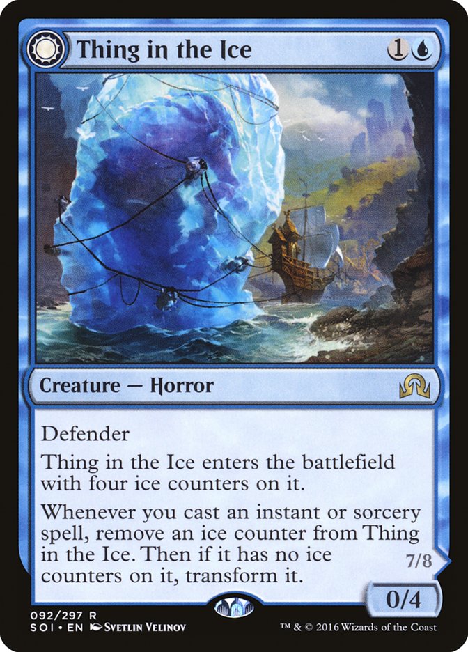 Thing in the Ice // Awoken Horror [Shadows over Innistrad] | Gear Gaming Bentonville