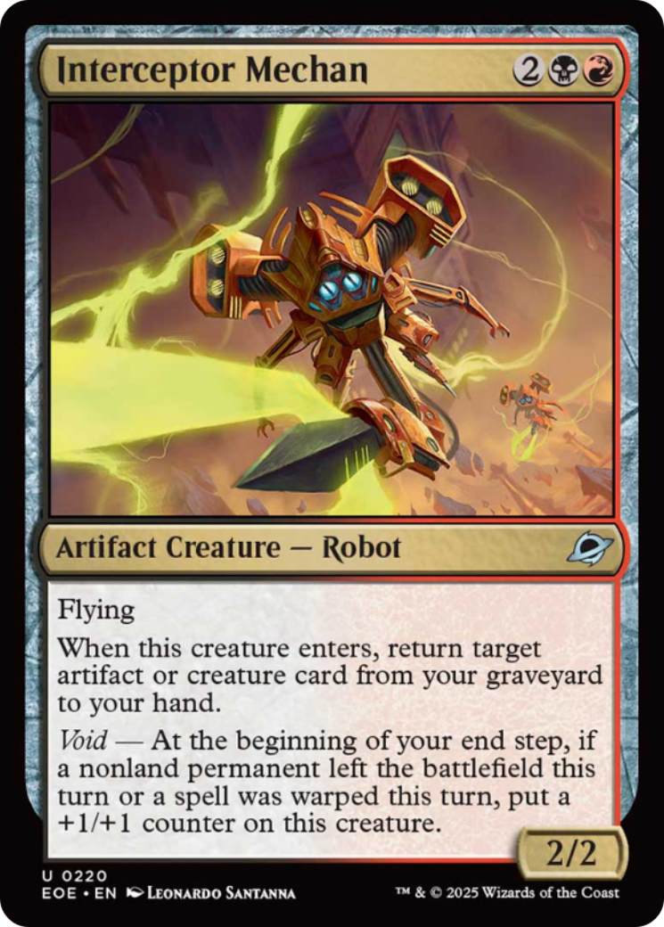 Interceptor Mechan [Edge of Eternities] | Gear Gaming Bentonville