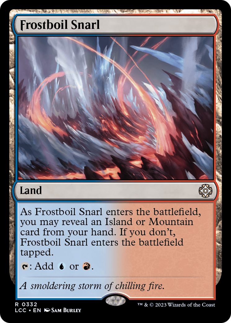 Frostboil Snarl [The Lost Caverns of Ixalan Commander] | Gear Gaming Bentonville