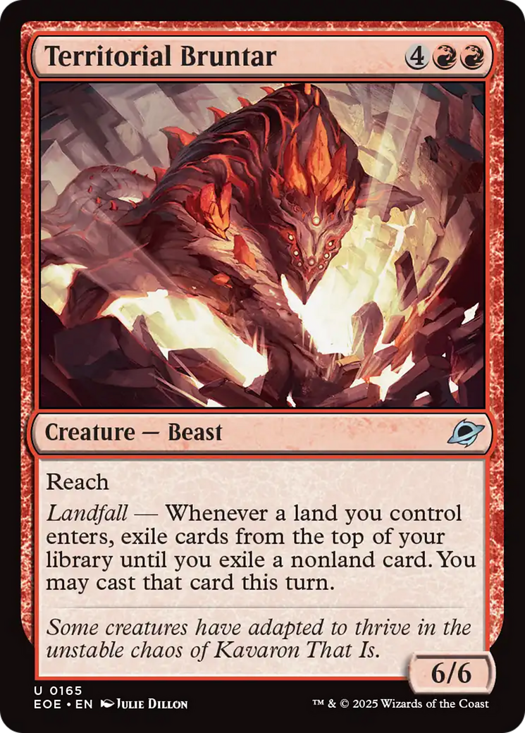 Territorial Bruntar [Edge of Eternities] | Gear Gaming Bentonville