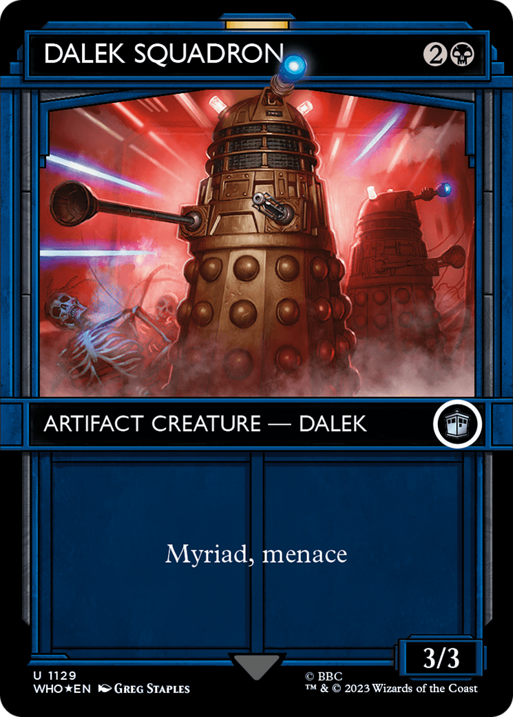 Dalek Squadron (Showcase) (Surge Foil) [Doctor Who] | Gear Gaming Bentonville