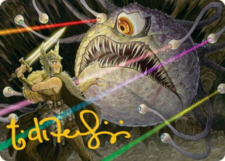 Hive of the Eye Tyrant Art Card (Gold-Stamped Signature) [Dungeons & Dragons: Adventures in the Forgotten Realms Art Series] | Gear Gaming Bentonville