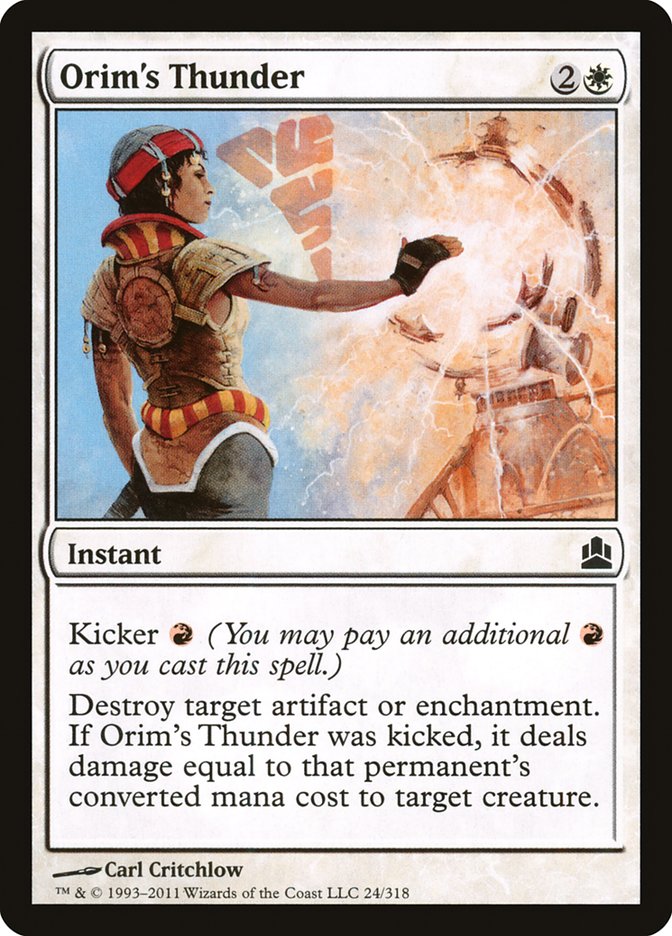 Orim's Thunder [Commander 2011] | Gear Gaming Bentonville