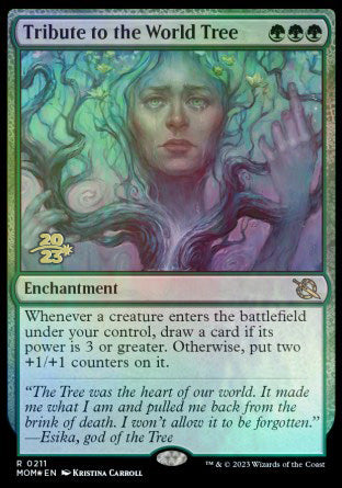 Tribute to the World Tree [March of the Machine Prerelease Promos] | Gear Gaming Bentonville