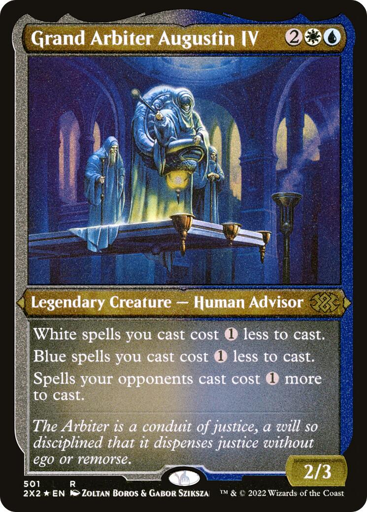 Grand Arbiter Augustin IV (Foil Etched) [Double Masters 2022] | Gear Gaming Bentonville