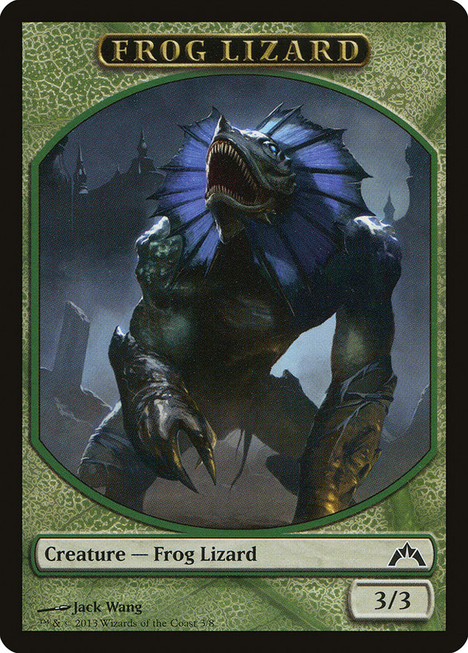 Frog Lizard Token [Gatecrash Tokens] | Gear Gaming Bentonville