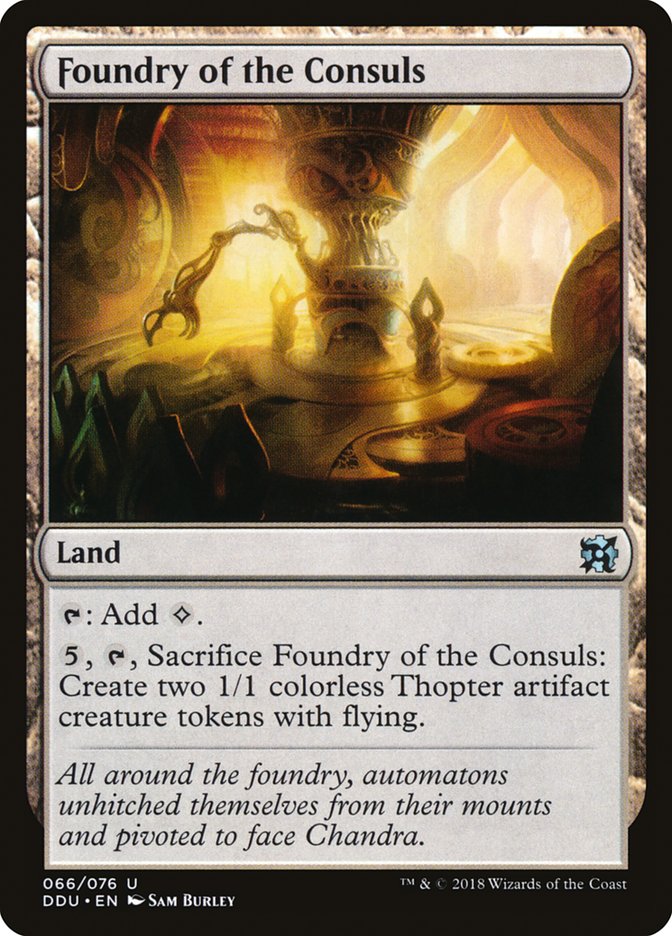 Foundry of the Consuls [Duel Decks: Elves vs. Inventors] | Gear Gaming Bentonville