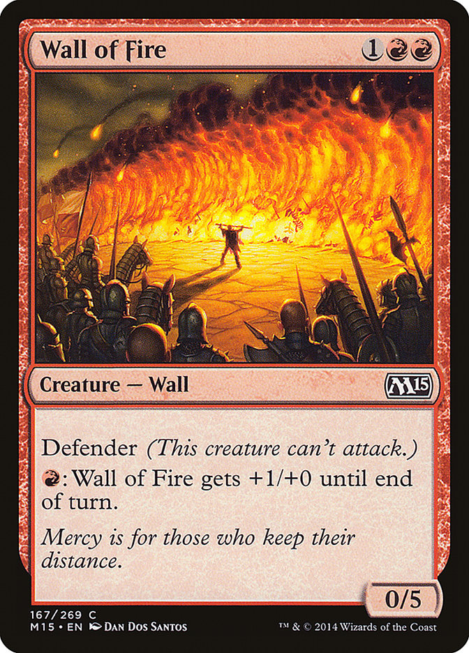 Wall of Fire [Magic 2015] | Gear Gaming Bentonville