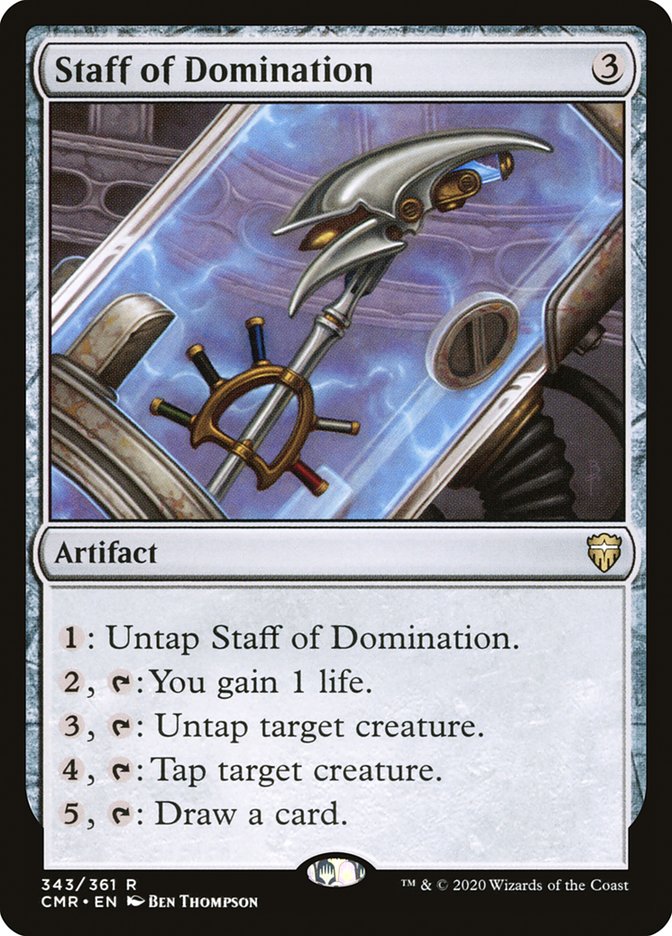 Staff of Domination [Commander Legends] | Gear Gaming Bentonville