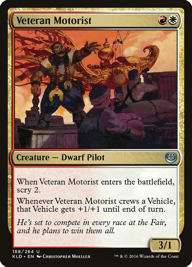 Veteran Motorist [Kaladesh] | Gear Gaming Bentonville