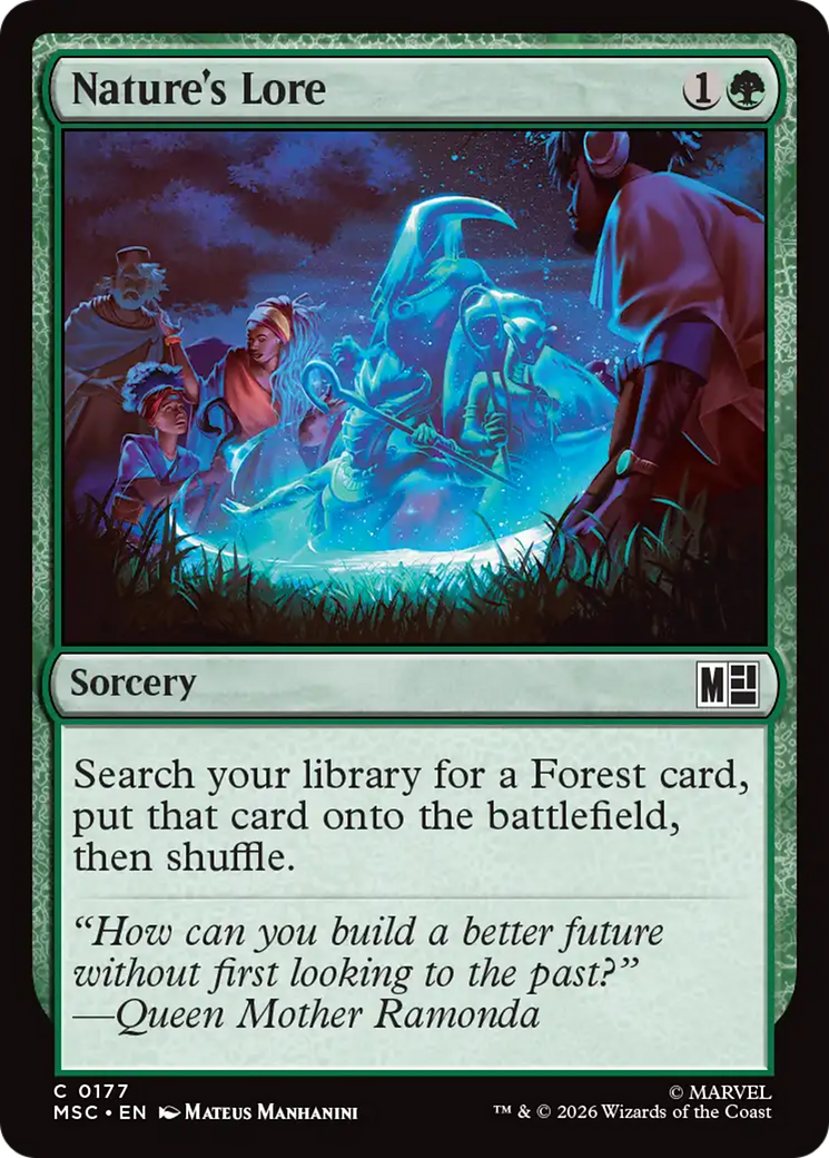 Nature's Lore [Marvel Super Heroes Commander] | Gear Gaming Bentonville