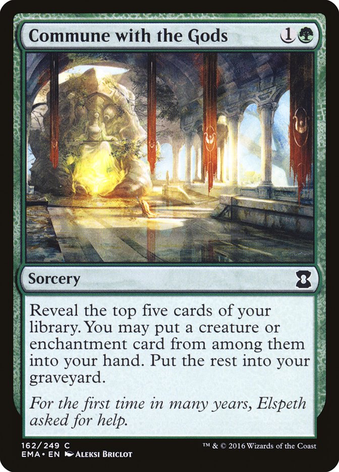 Commune with the Gods [Eternal Masters] | Gear Gaming Bentonville