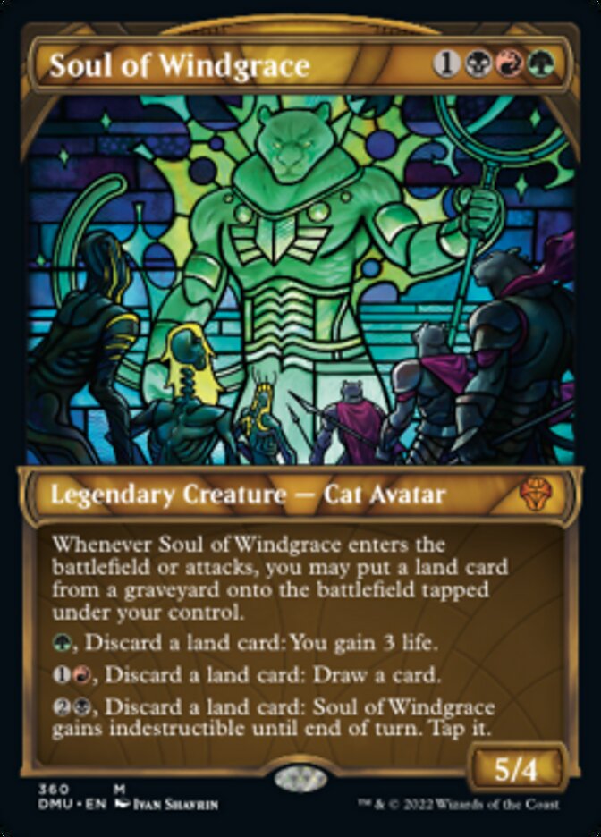 Soul of Windgrace (Showcase Textured) [Dominaria United] | Gear Gaming Bentonville