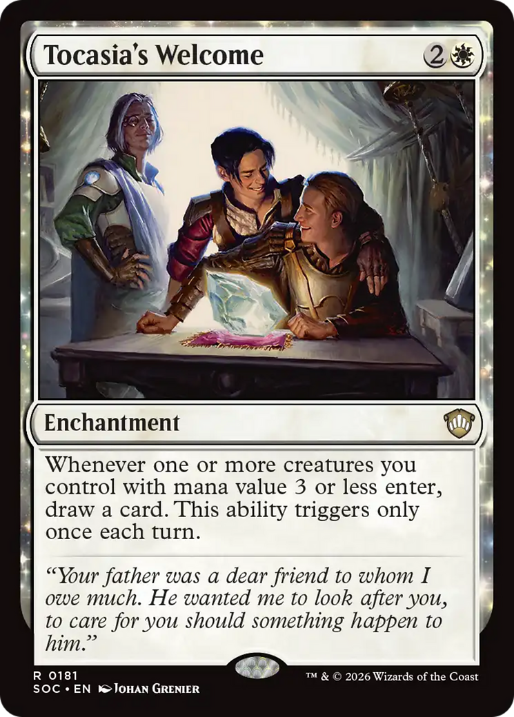 Tocasia's Welcome [Secrets of Strixhaven Commander] | Gear Gaming Bentonville