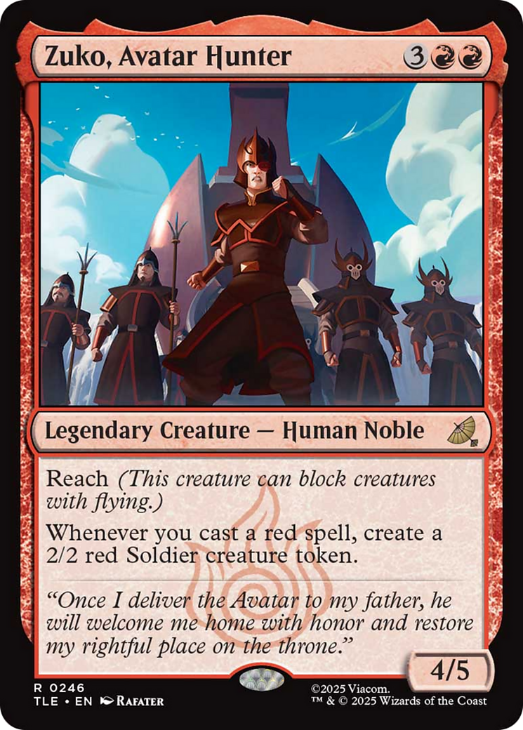 Zuko Tutorial Theme Card [Avatar: The Last Airbender: Eternal-Legal] | Gear Gaming Bentonville