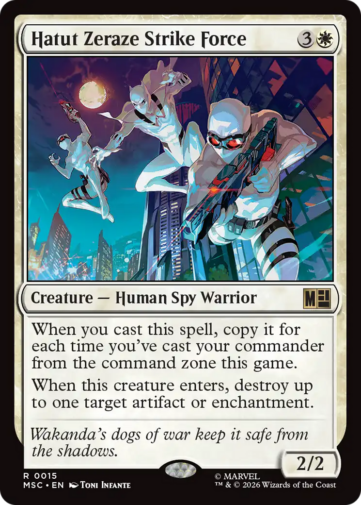 Hatut Zeraze Strike Force [Marvel Super Heroes Commander] | Gear Gaming Bentonville