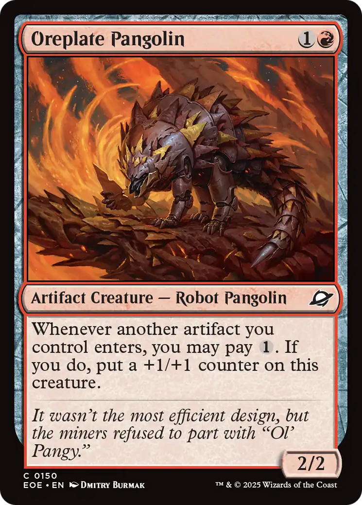 Oreplate Pangolin [Edge of Eternities] | Gear Gaming Bentonville