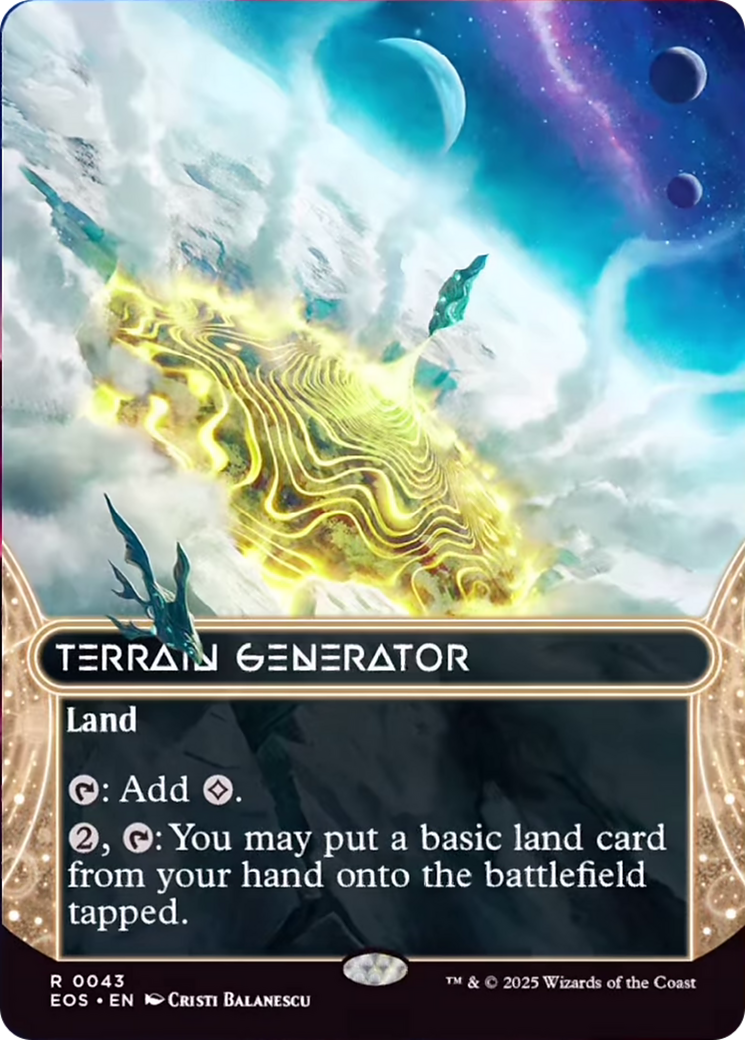 Terrain Generator (0043) (Borderless) [Edge of Eternities: Stellar Sights] | Gear Gaming Bentonville