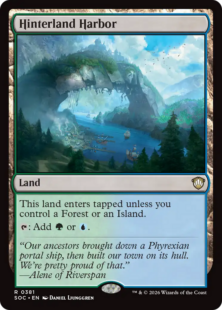 Hinterland Harbor [Secrets of Strixhaven Commander] | Gear Gaming Bentonville